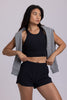 Janie 2.0 High Waisted Run Short - Black - Black / XS