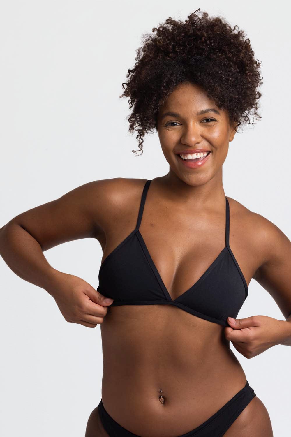 high support swim top