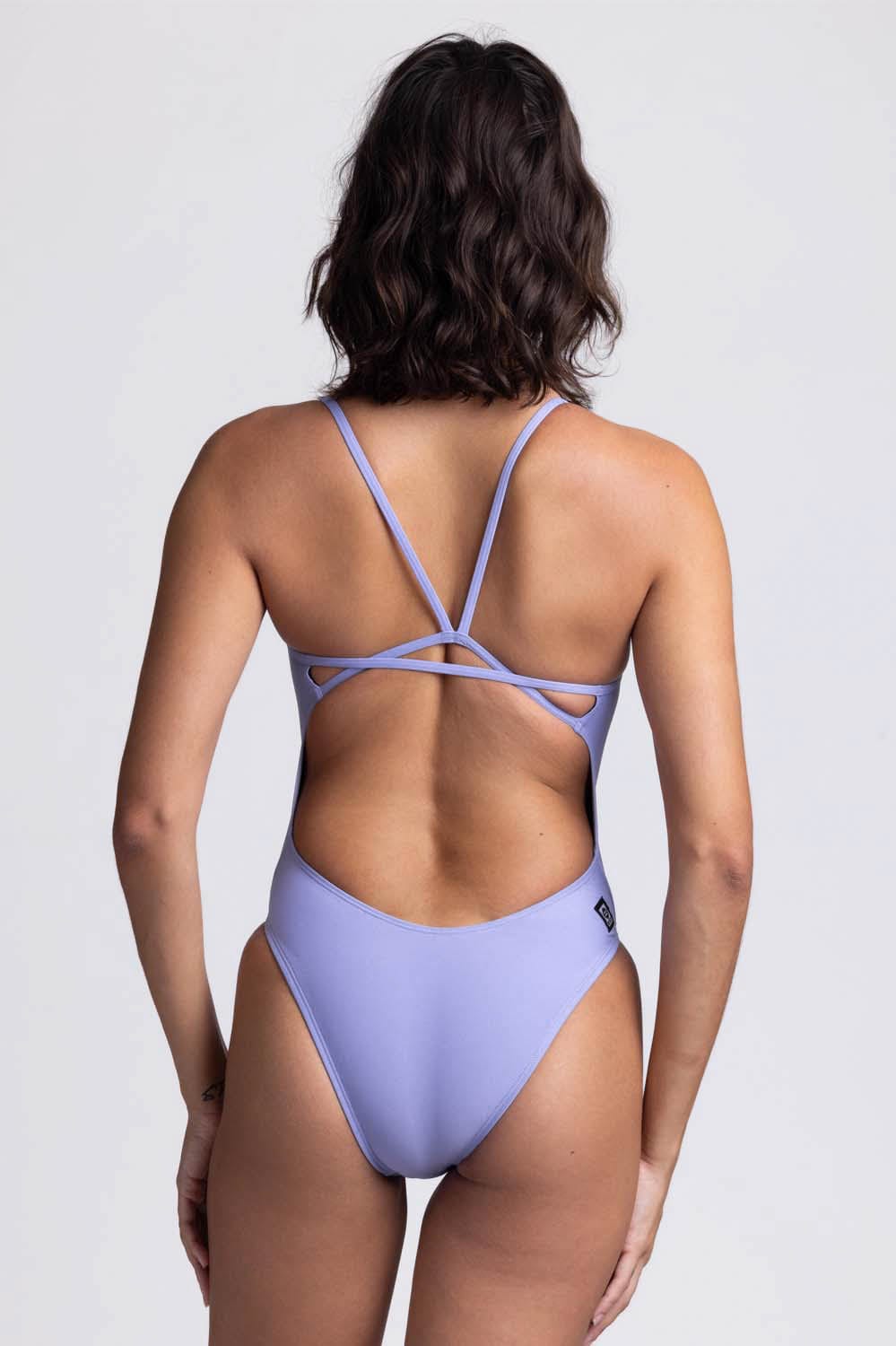 Perry Swim Women's One Piece Swimsuit - Lavender | Jolyn – Jolyn
