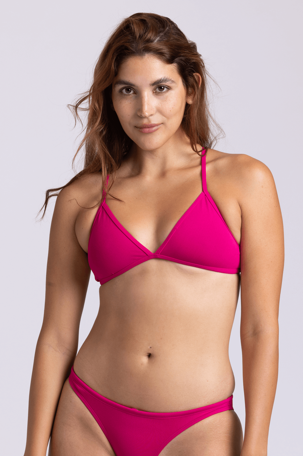 Triangle Women Two Piece Swimsuit Top - Dragon Fruit – Jolyn Europe