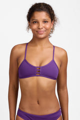 Tomcat Bikini Top - Grape