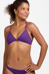 Triangle Bikini Top - Grape