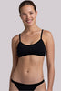 Jocelyn Bikini Top - Black - Black / XS