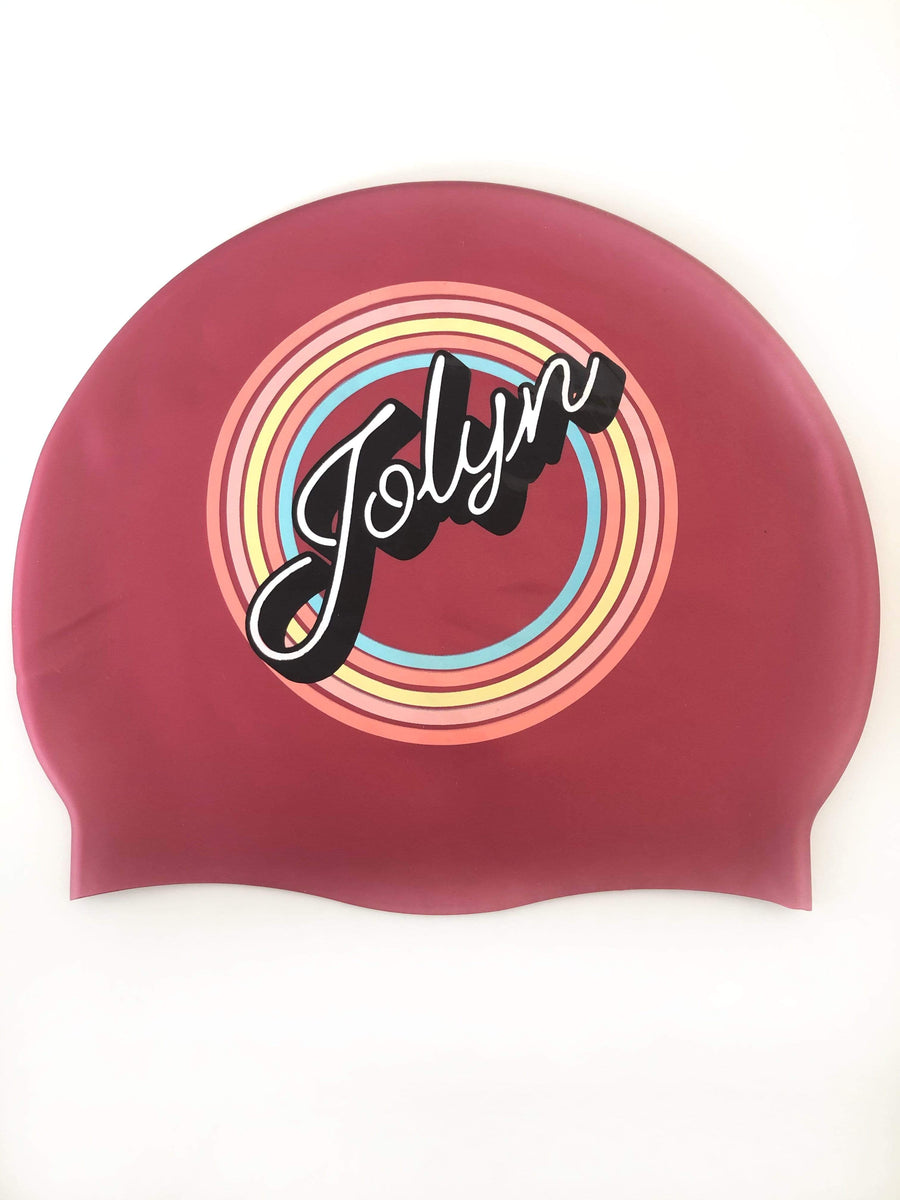 Athletic Silicone Swim Cap Limited Edition JOLYN Europe Jolyn Europe